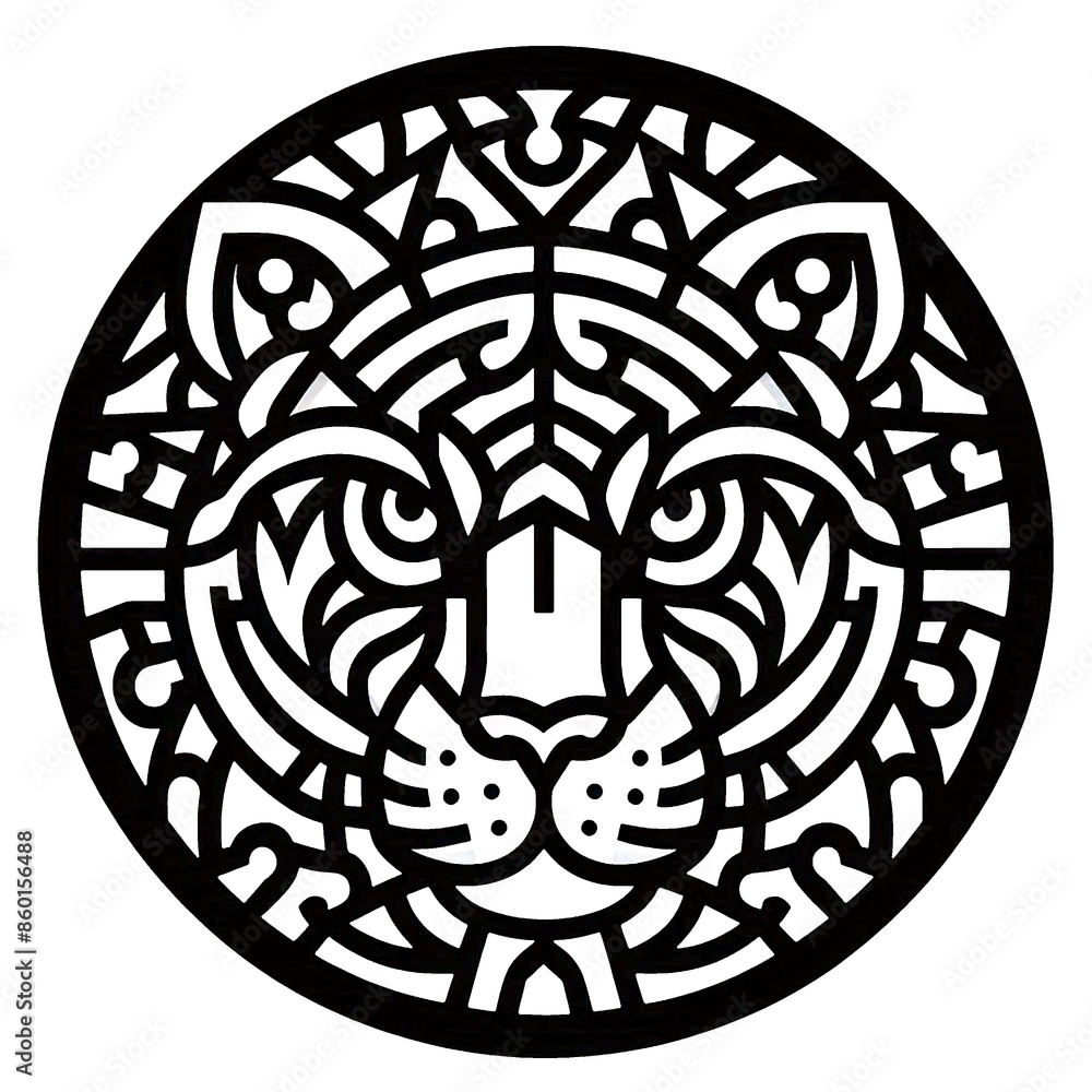 black and white pattern Animal vector illustration
black and white pattern Animal vector illustration