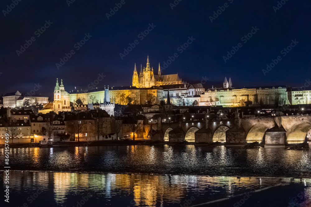 Hradczany nocą Hradczany nocą