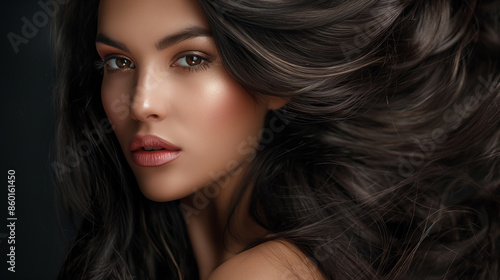 Wallpaper Mural 美容, ビューティー 美しい 女性 髪 ヘアケア Torontodigital.ca