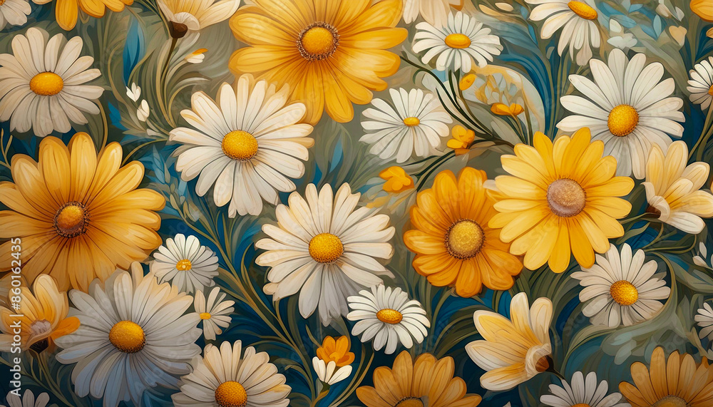 background of yellow flowers background of yellow flowers