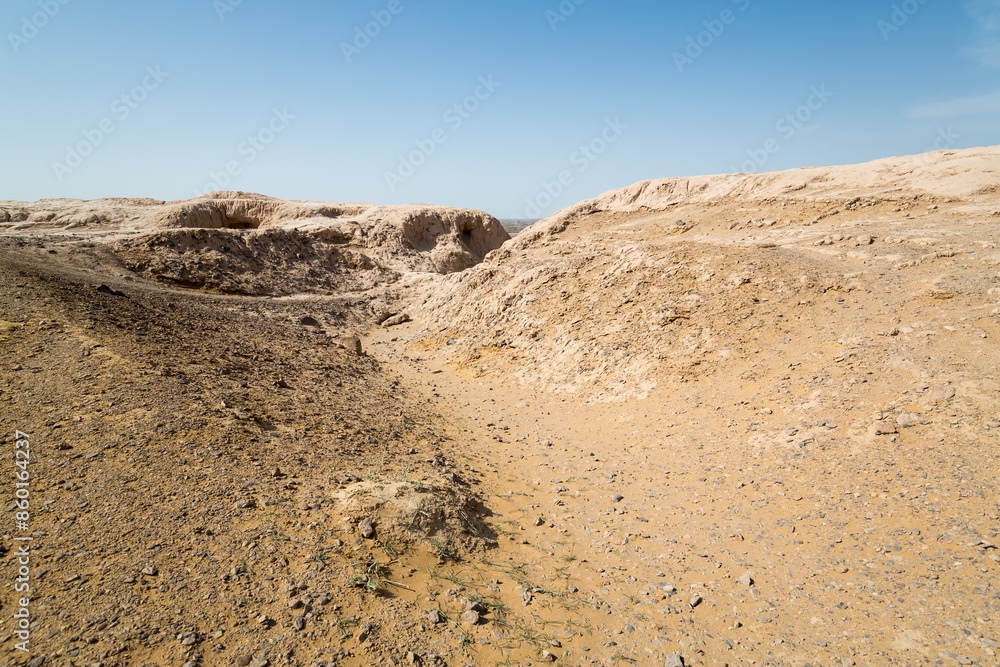 The ruins of an ancient Zoroastrian Tower of Silence The ruins of an ancient Zoroastrian Tower of Silence