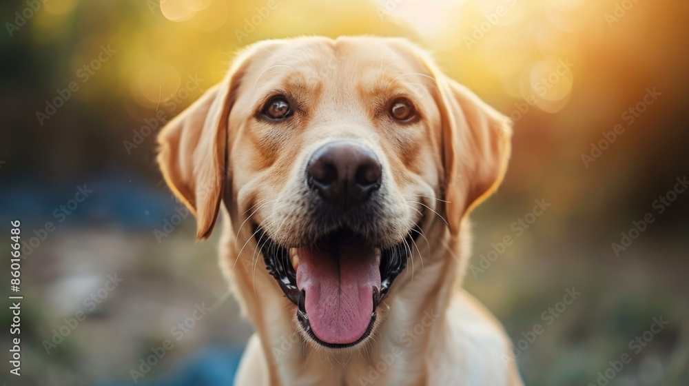 Labrador Retriever. Isolated against a vibrant blue background. Canine. Dog. Pet. Golden Retriever.
Labrador Retriever. Isolated against a vibrant blue background. Canine. Dog. Pet. Golden Retriever.