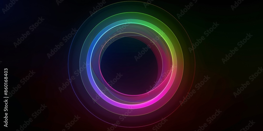 RGB soft colours in a circle shape, expanding from the centre of the image all the way to the edges of the image RGB soft colours in a circle shape, expanding from the centre of the image all the way to the edges of the image