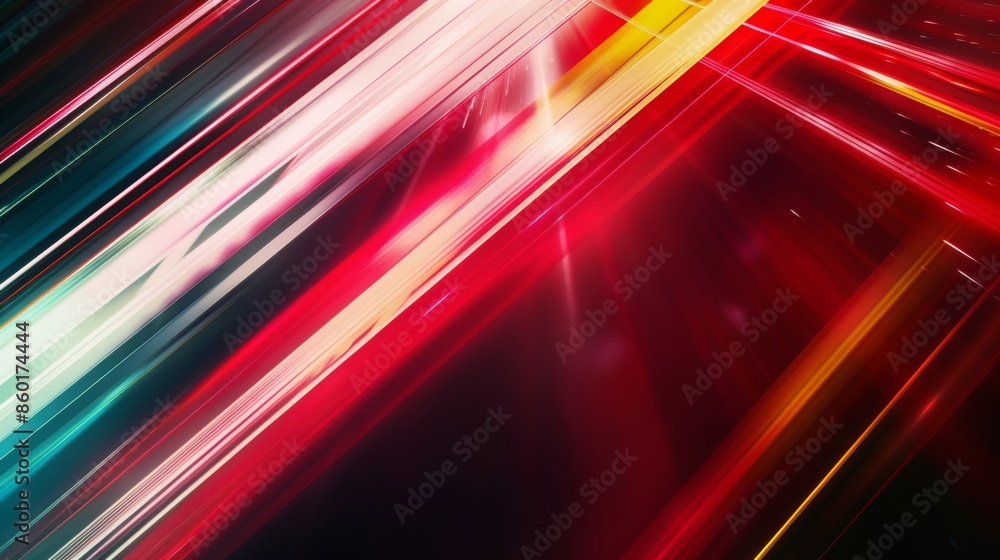 tron style wallpaper background with red, white and yellow streaking lights diagonally across the page, like lasers. tron style wallpaper background with red, white and yellow streaking lights diagonally across the page, like lasers.