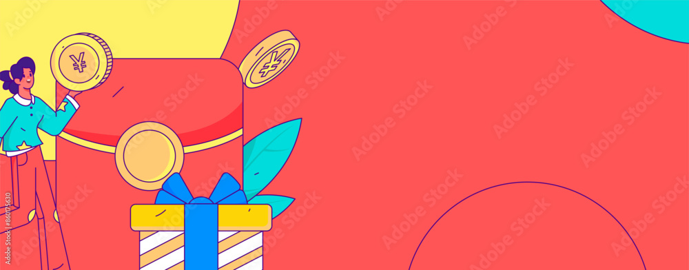 Holiday shopping people doing e-commerce online shopping flat vector concept operation hand drawn illustration
Holiday shopping people doing e-commerce online shopping flat vector concept operation hand drawn illustration