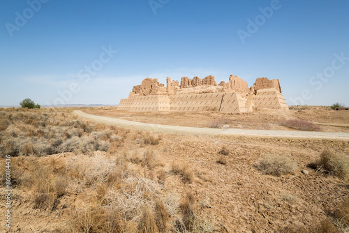 The Kyzyl-Kala fortress of Ancient Khorezm photo