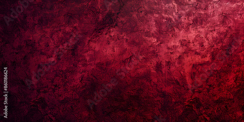 Gradient background with noisy texture moving from vibrant red to deep maroon, providing a bold and luxurious feel, ideal for high-end fashion or statement products