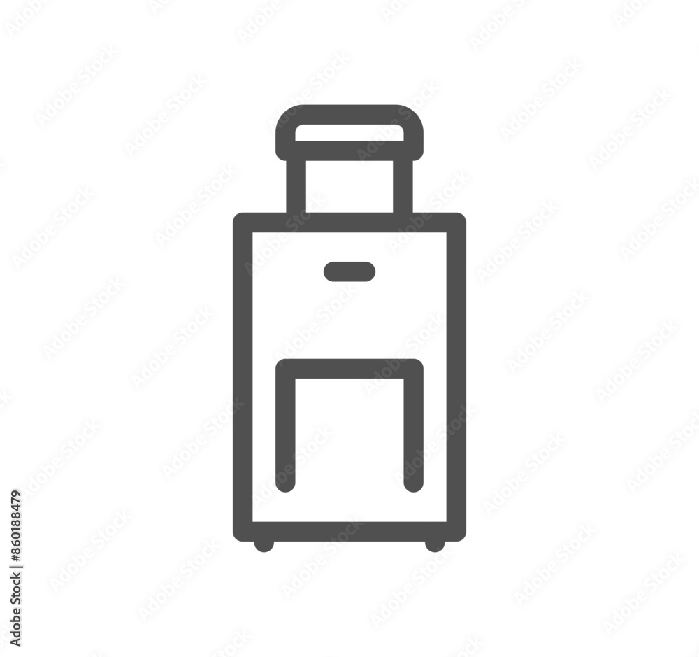 Travel and vacation related icon outline and linear vector.
Travel and vacation related icon outline and linear vector.