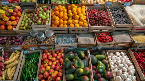 From Field to Fork, Sustainable Agriculture and Fresh Produce at the Market