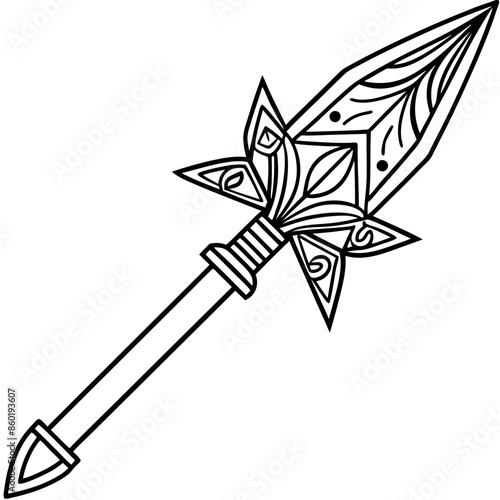 An assortment of calligraphic arrows
