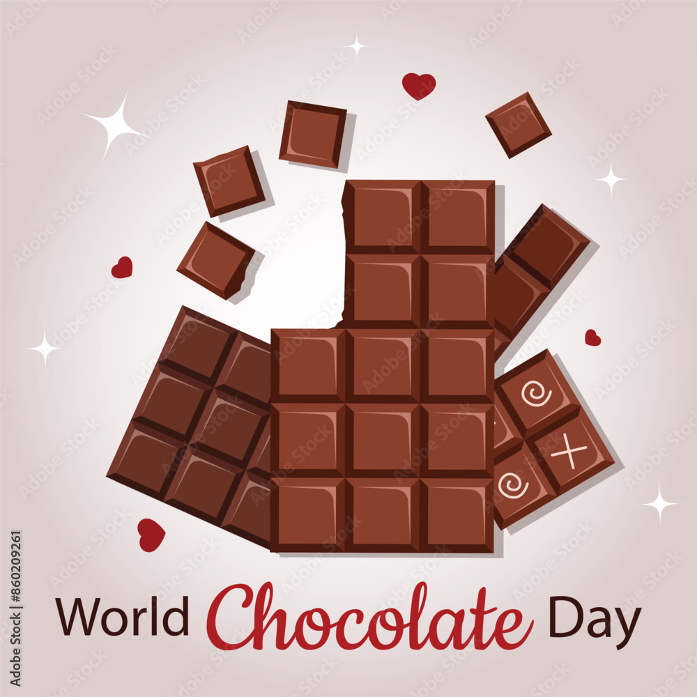 Happy chocolate day handwritten text isolated on white background for World Chocolate Day. Perfect for social media posts, blog headers, and promotional material Happy chocolate day handwritten text isolated on white background for World Chocolate Day. Perfect for social media posts, blog headers, and promotional material