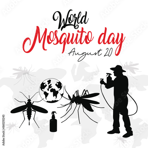 World Mosquito Day background