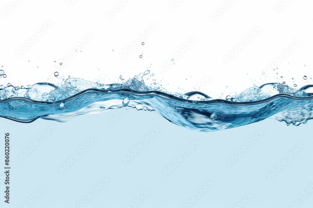 Water Surface with Bubbles and Ripples Water Surface with Bubbles and Ripples