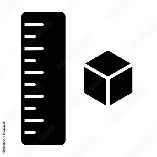 Measuring Glyph Icon