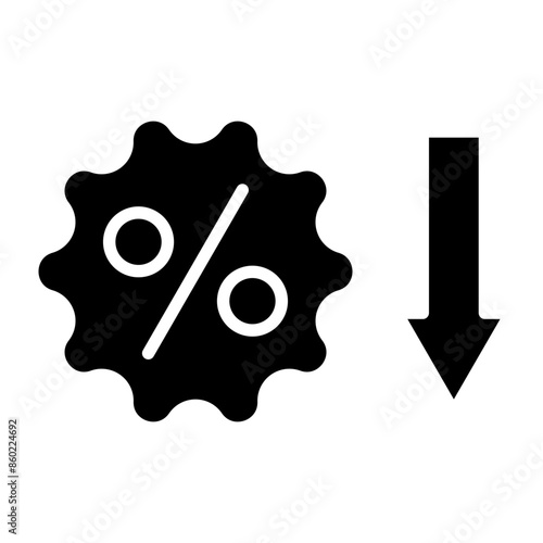 Low Price Glyph Icon
