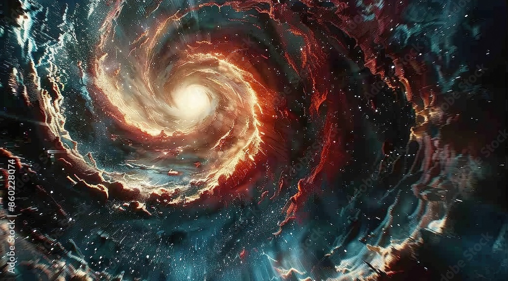 spiral galaxy in space spiral galaxy in space