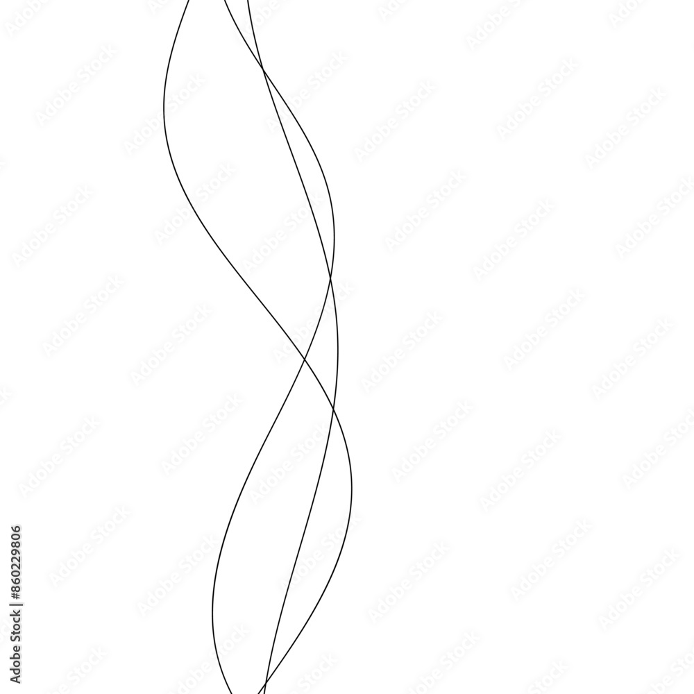Thin line wavy abstract vector background. Thin line wavy abstract vector background.