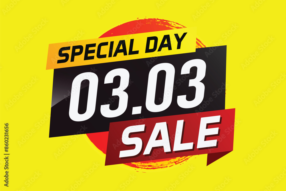 3.3 Special day sale word concept vector illustration with ribbon and 3d style for use landing page, template, ui, web, mobile app, poster, banner, flyer, background, gift card, coupon
3.3 Special day sale word concept vector illustration with ribbon and 3d style for use landing page, template, ui, web, mobile app, poster, banner, flyer, background, gift card, coupon