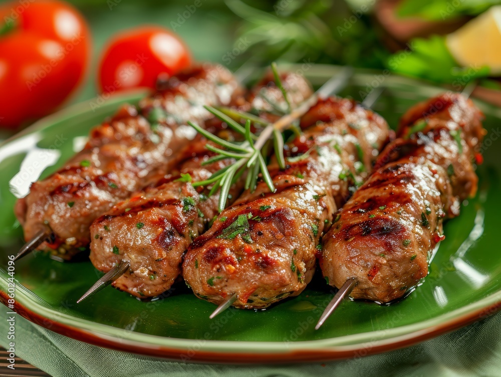 Savory Kebab Delights for Kitchen Promotions Generative AI Savory Kebab Delights for Kitchen Promotions Generative AI