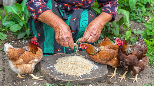 In the Heart of the Farm, A Feeding Ritual