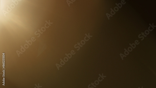 Fototapeta Real lens flare with strong sun backlight and light leaks