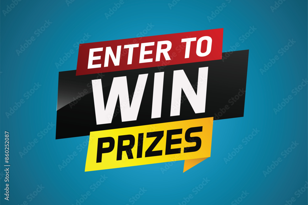 Enter to win prizes word concept vector illustration and 3d style for use landing page, template, ui, web, mobile app, poster, banner, flyer, background, gift card, coupon, wallpaper
Enter to win prizes word concept vector illustration and 3d style for use landing page, template, ui, web, mobile app, poster, banner, flyer, background, gift card, coupon, wallpaper