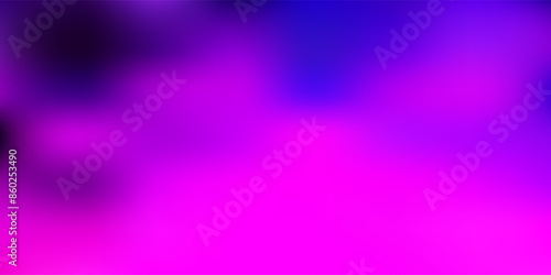 Light purple, pink vector gradient blur template.