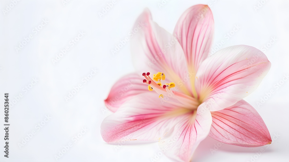 sweet flower on white isolated : Generative AI sweet flower on white isolated : Generative AI
