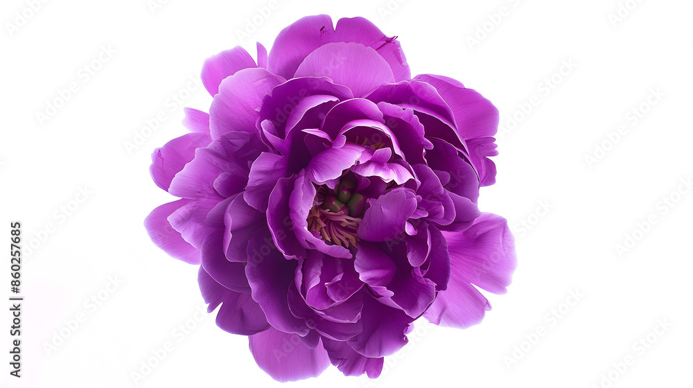 Peony flower purple on a white isolated background with clipping path Nature Closeup no shadows Garden flower : Generative AI Peony flower purple on a white isolated background with clipping path Nature Closeup no shadows Garden flower : Generative AI