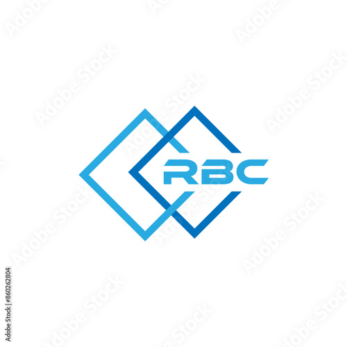 RBC ABSTRACT LETTER LOGO DESIGN