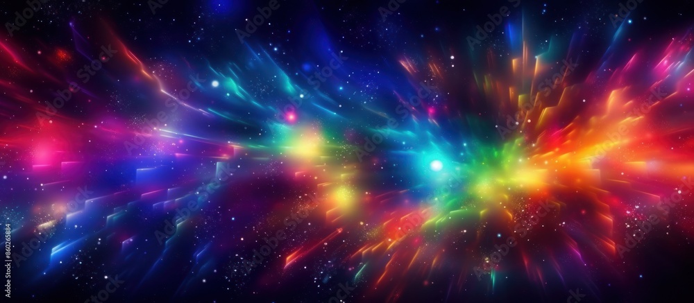 Cosmic Explosion of Light and Color Cosmic Explosion of Light and Color