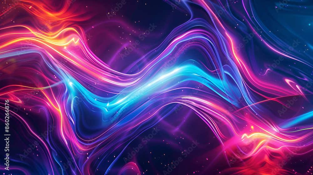 A colorful abstract background image featuring swirling light trails and sparks, Dynamic luminous streaks on a dark backdrop, Modern layout for banners, brochures, and advertisements A colorful abstract background image featuring swirling light trails and sparks, Dynamic luminous streaks on a dark backdrop, Modern layout for banners, brochures, and advertisements