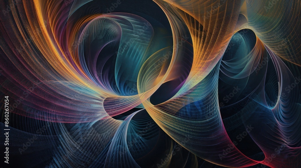 the rhythmic flow of lines and shapes that converge to create a stunning abstract texture. the rhythmic flow of lines and shapes that converge to create a stunning abstract texture.