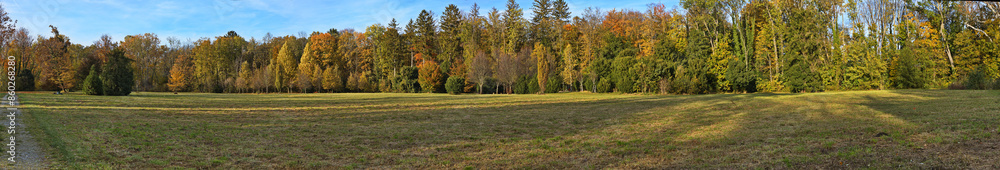 Panoramic view of castle garden in Pottendorf,Lower Austria,Austria,Europe
Panoramic view of castle garden in Pottendorf,Lower Austria,Austria,Europe