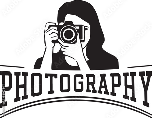 Photography Lady Vector