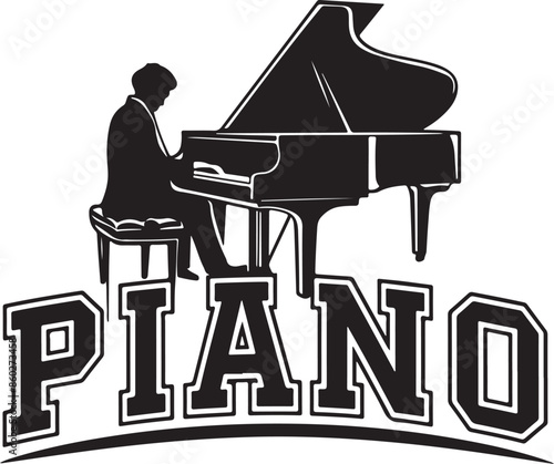 Piano Vector