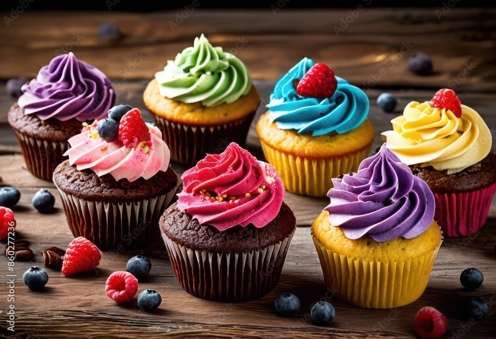 delicious gourmet cupcakes adorned frosting, sweet, tasty, pastry, bakery, icing, flavor, decorated, snack, dessert, confectionery, tempting, culinary delicious gourmet cupcakes adorned frosting, sweet, tasty, pastry, bakery, icing, flavor, decorated, snack, dessert, confectionery, tempting, culinary