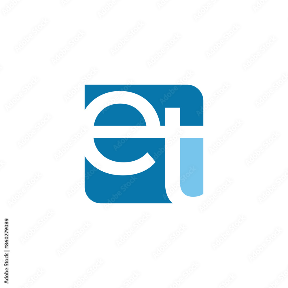 Letter ET technology logo design vector Letter ET technology logo design vector