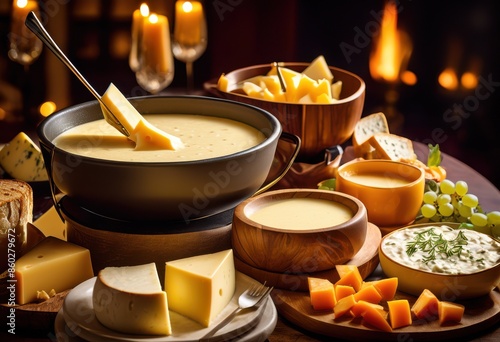 delicious cheese fondue dipping forks gourmet dining experience, melted, creamy, savory, swiss, tradition, elegant, interactive, cuisine, scrumptious