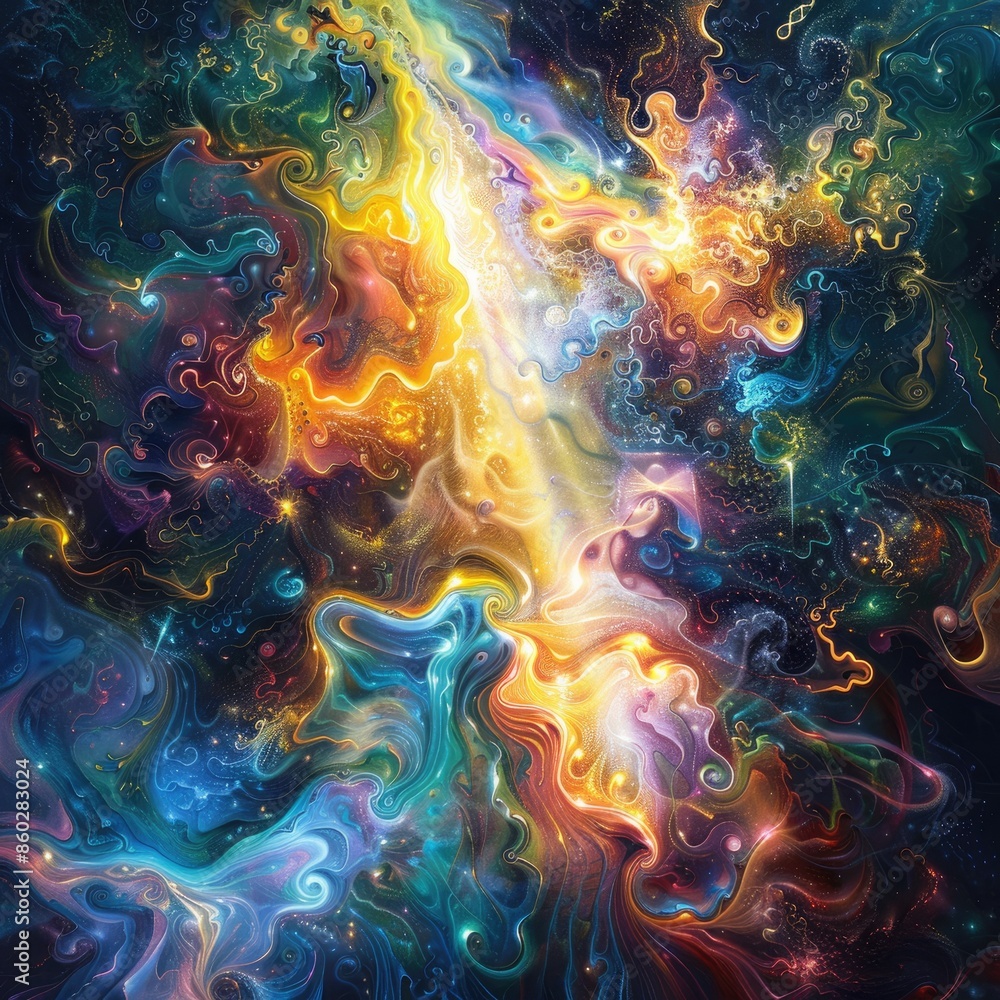 Luminous pathways intersecting and diverging, forming a captivating tapestry of brilliance. Luminous pathways intersecting and diverging, forming a captivating tapestry of brilliance.