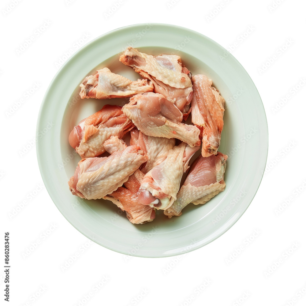 Raw chicken wings in a white bowl on transparent background, ready for cooking or grilling. Fresh and uncooked poultry perfect for your favorite recipes. Raw chicken wings in a white bowl on transparent background, ready for cooking or grilling. Fresh and uncooked poultry perfect for your favorite recipes.
