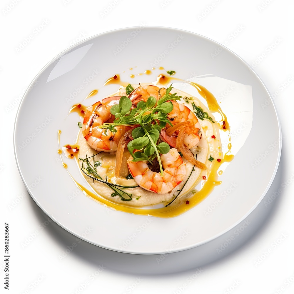 Famous food dish Isolated on a white background Famous food dish Isolated on a white background