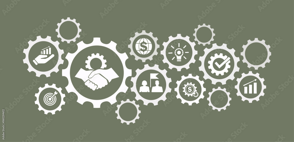 LCA Life Cycle Assessment concept LCA icon for assessing environmental impacts associated with products in the ISO LCA value chain LCA Life Cycle Assessment concept LCA icon for assessing environmental impacts associated with products in the ISO LCA value chain