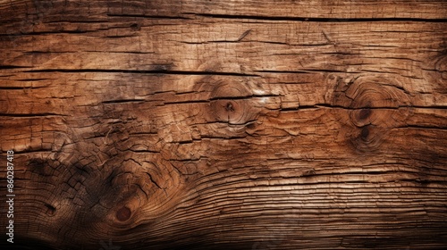 Old, Dark Sawn Wood Texture, Rough Wooden Surface Background photo
