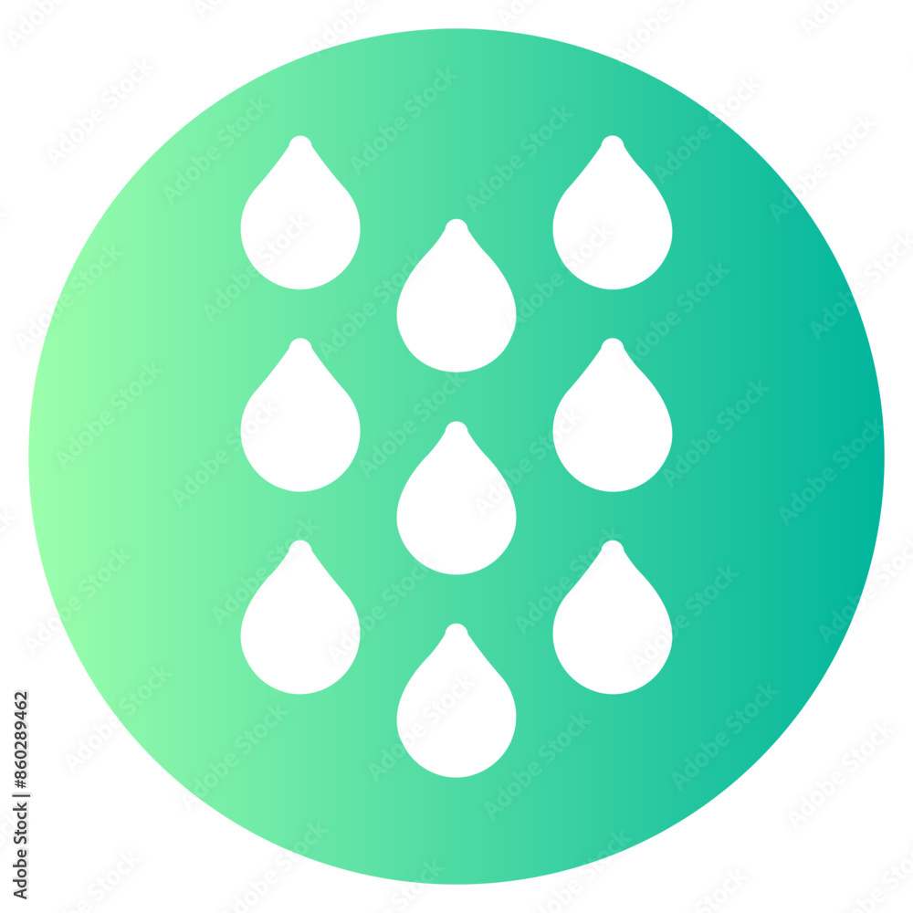 rain gradient icon rain gradient icon
