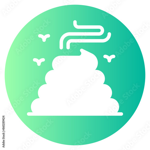 poop gradient icon