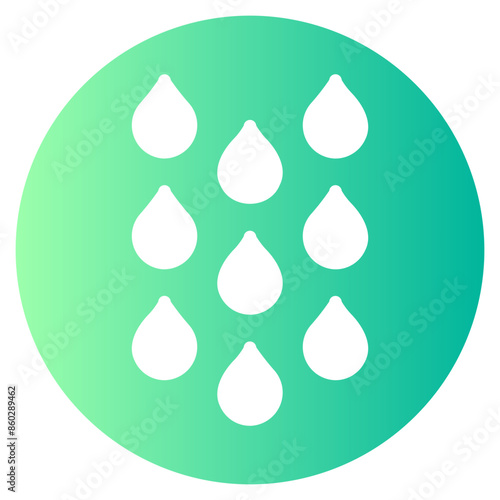 rain gradient icon