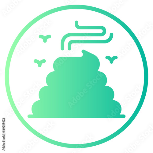 poop gradient icon