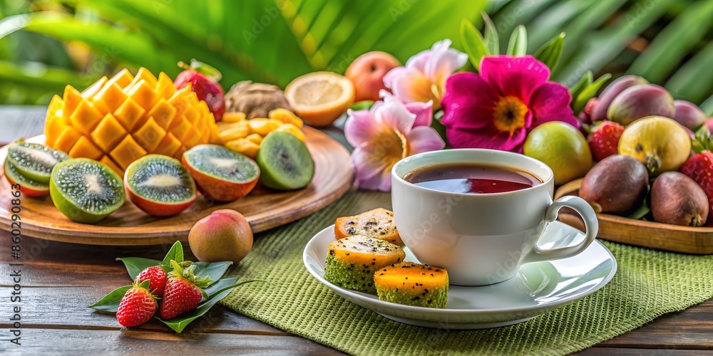 A cup of aromatic tea on a cosy table. Cheerful life-affirming concept.
A cup of aromatic tea on a cosy table. Cheerful life-affirming concept.