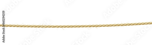 Obraz na płótnie Rope isolated on white, transparent, 3d render w salonie